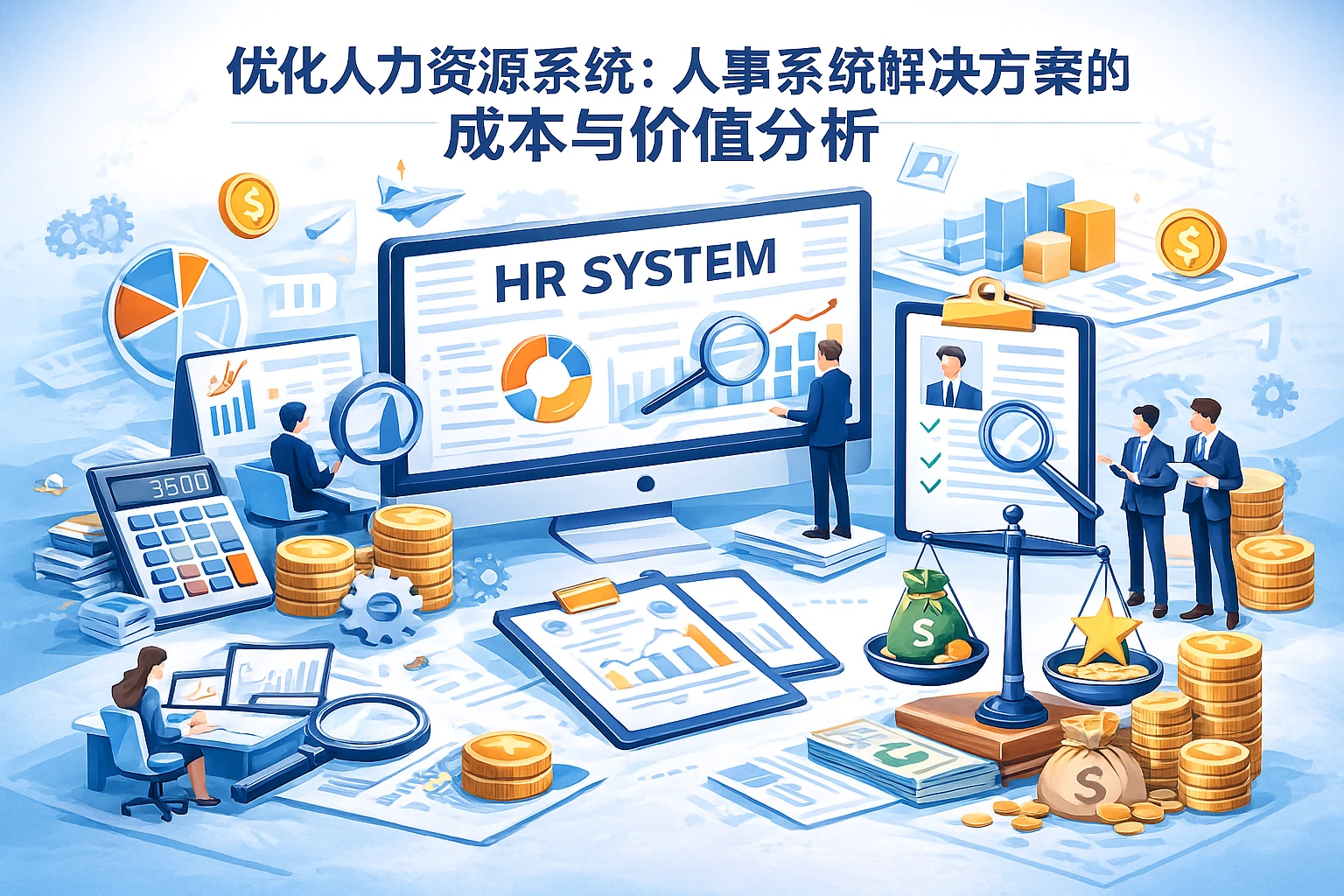 优化人力资源系统：人事系统解决方案的成本与价值分析