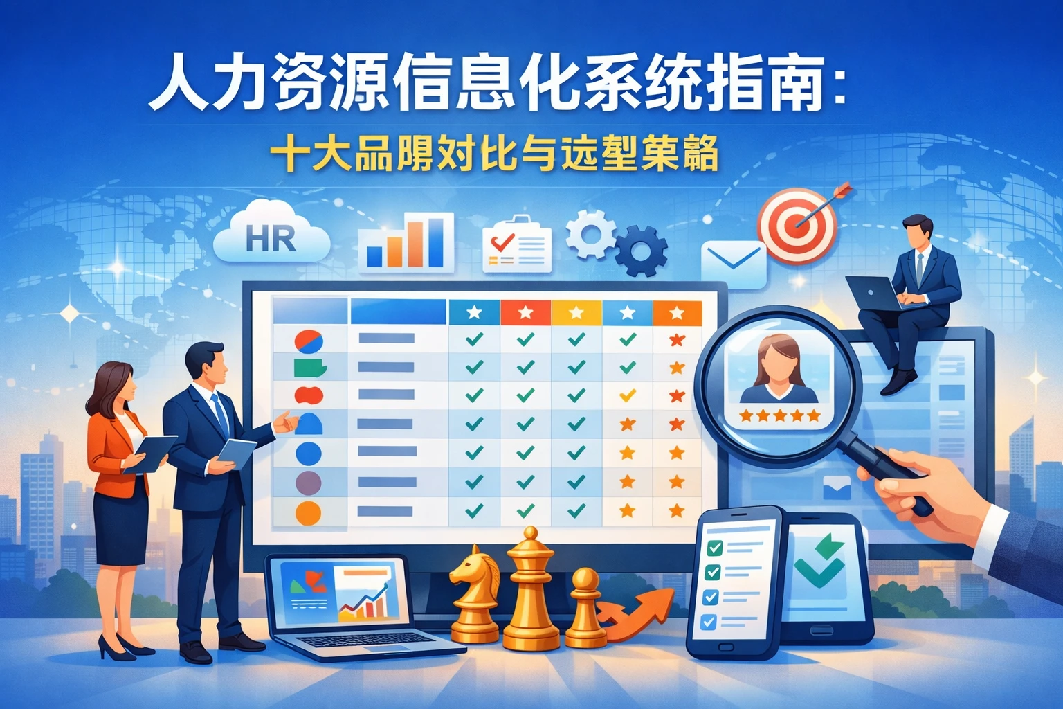 人力资源信息化系统指南：十大品牌对比与选型策略