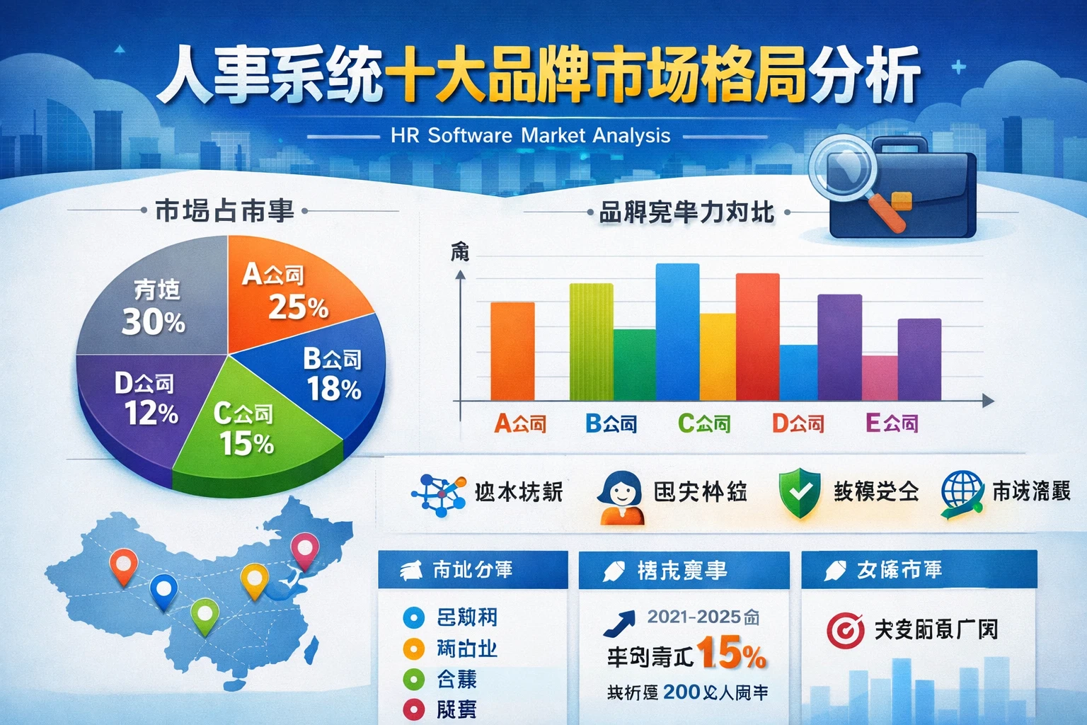 人事系统十大品牌市场格局分析