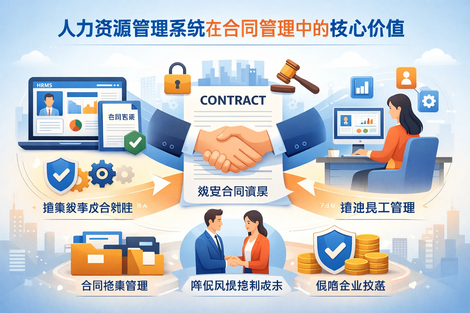 人力资源管理系统在合同管理中的核心价值