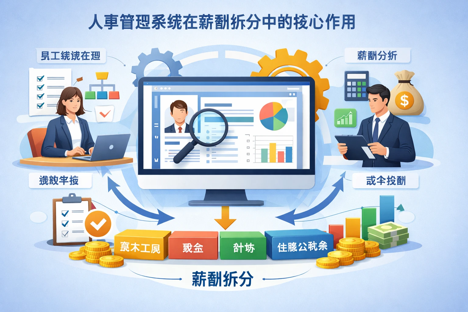人事管理系统在薪酬拆分中的核心作用