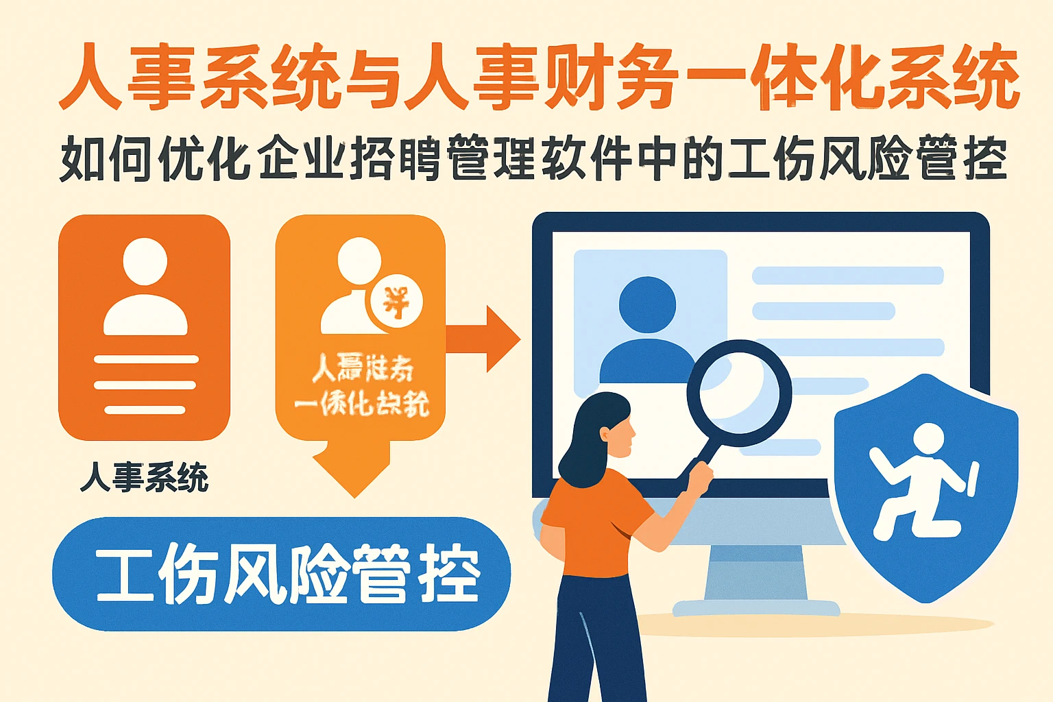 人事系统与人事财务一体化系统如何优化企业招聘管理软件中的工伤风险管控