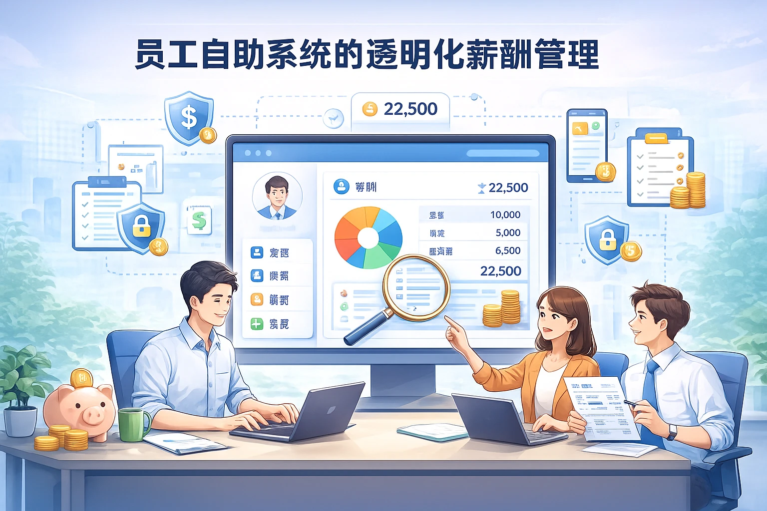 员工自助系统的透明化薪酬管理