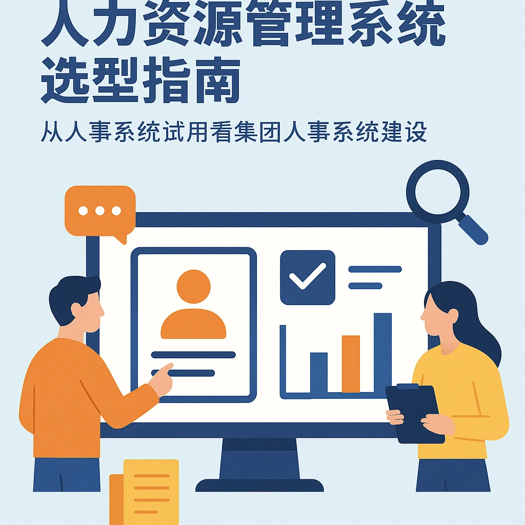 人力资源管理系统选型指南：从人事系统试用看集团人事系统建设