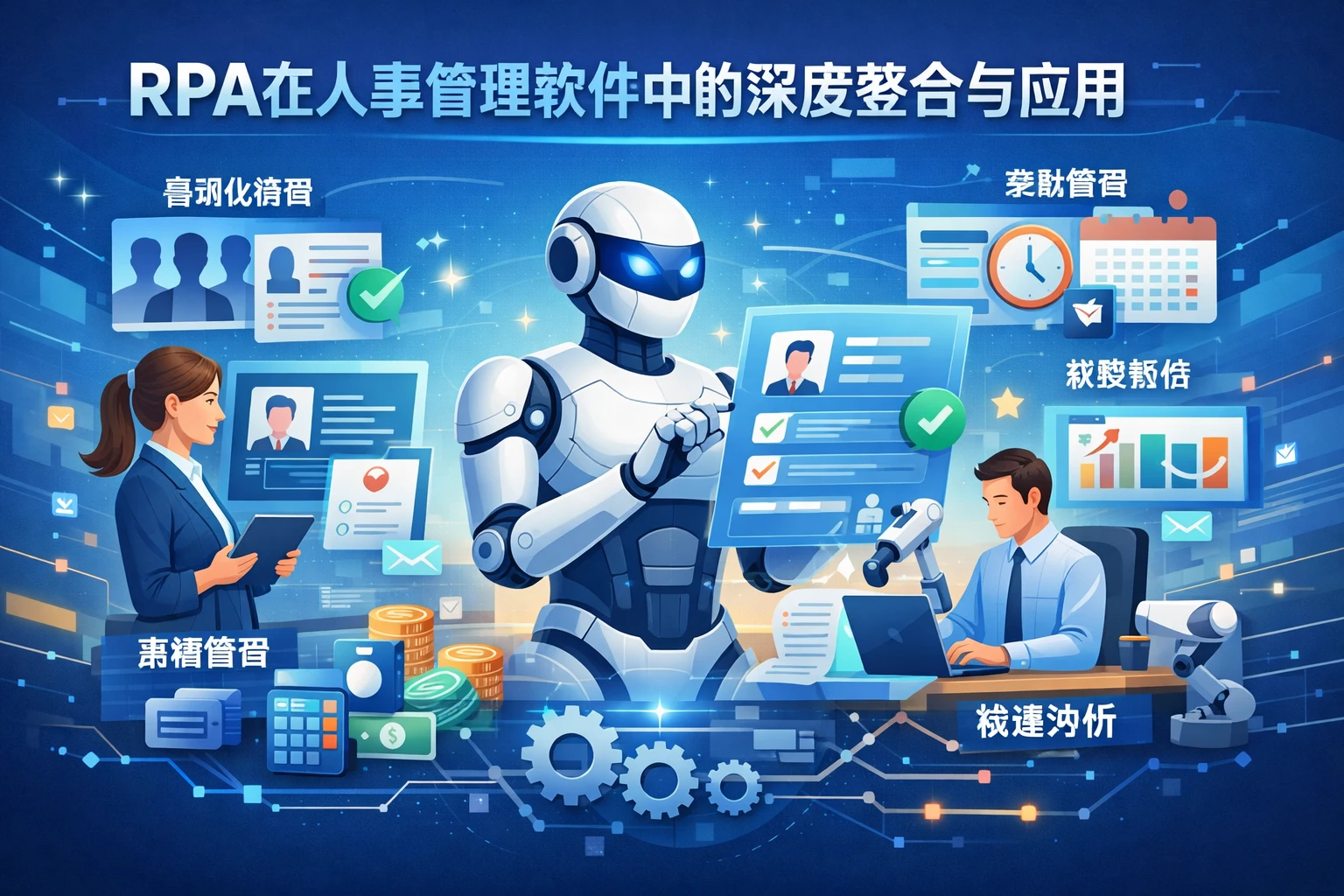 RPA在人事管理软件中的深度整合与应用