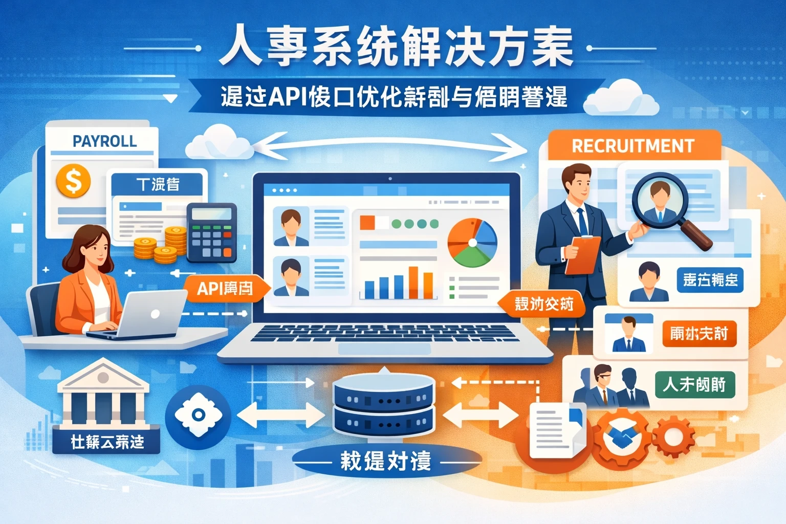人事系统解决方案:通过API接口优化薪酬与招聘管理