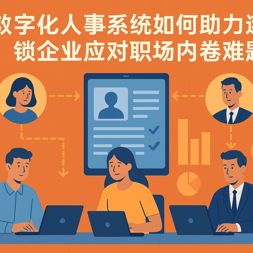 数字化人事系统如何助力连锁企业应对职场内卷难题