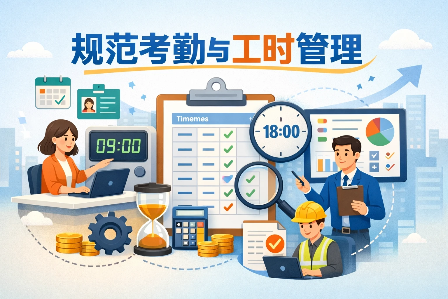规范考勤与工时管理