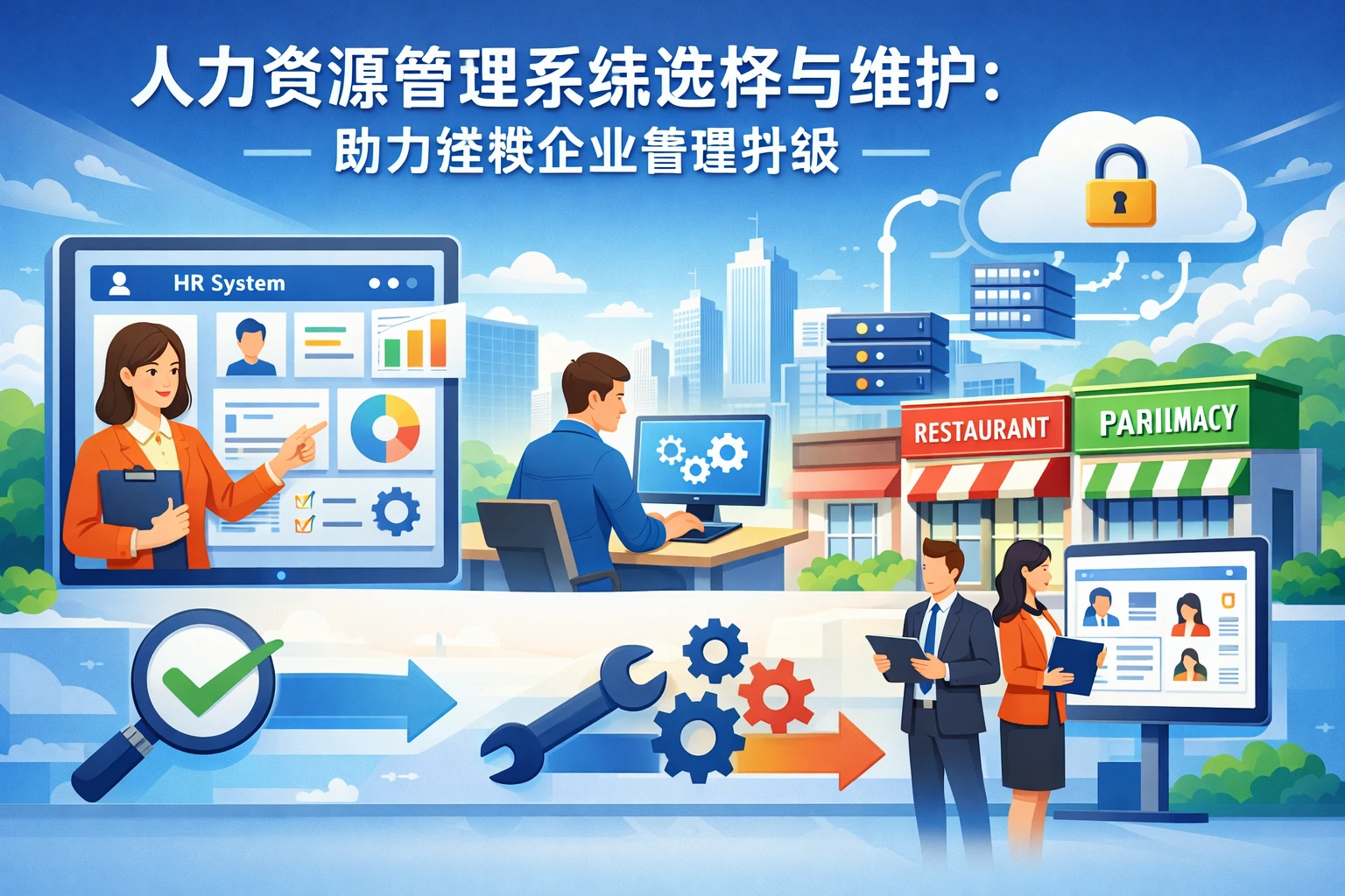 人力资源管理系统选择与维护：助力连锁企业管理升级