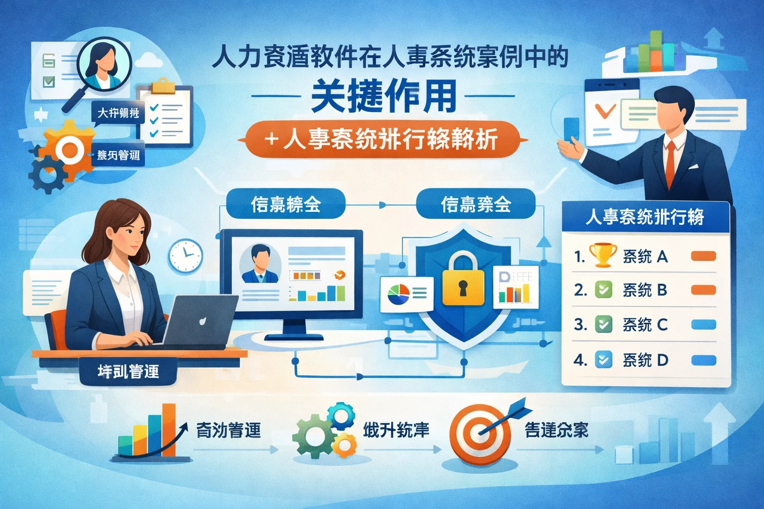 人力资源软件在人事系统案例中的关键作用与人事系统排行榜解析