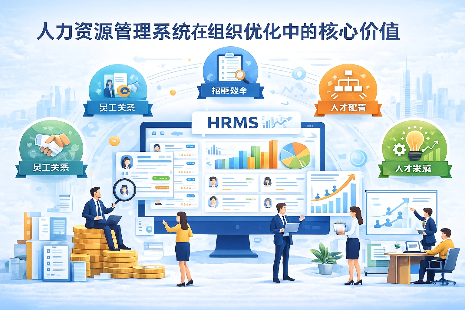 人力资源管理系统在组织优化中的核心价值