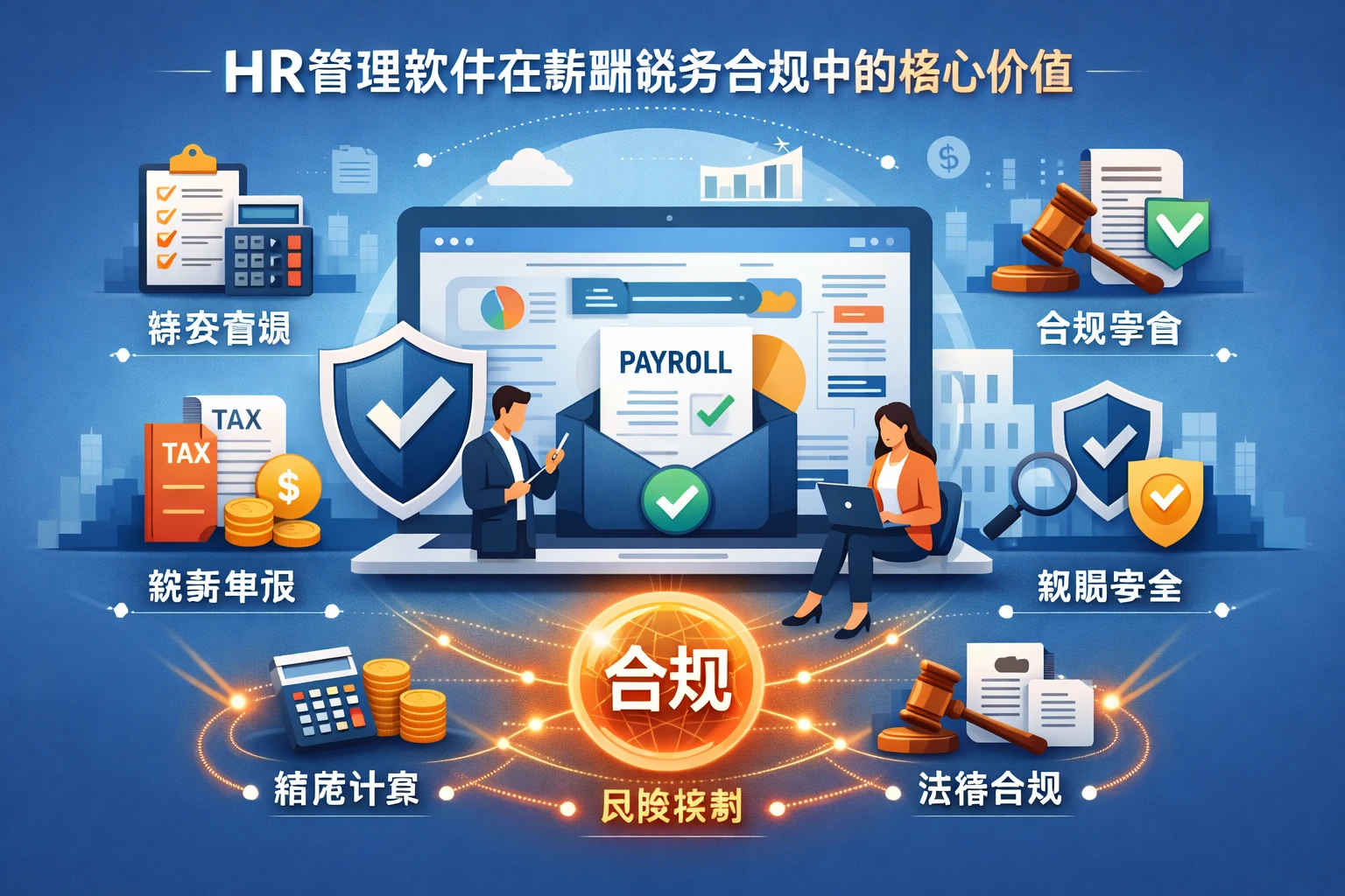 HR管理软件在薪酬税务合规中的核心价值