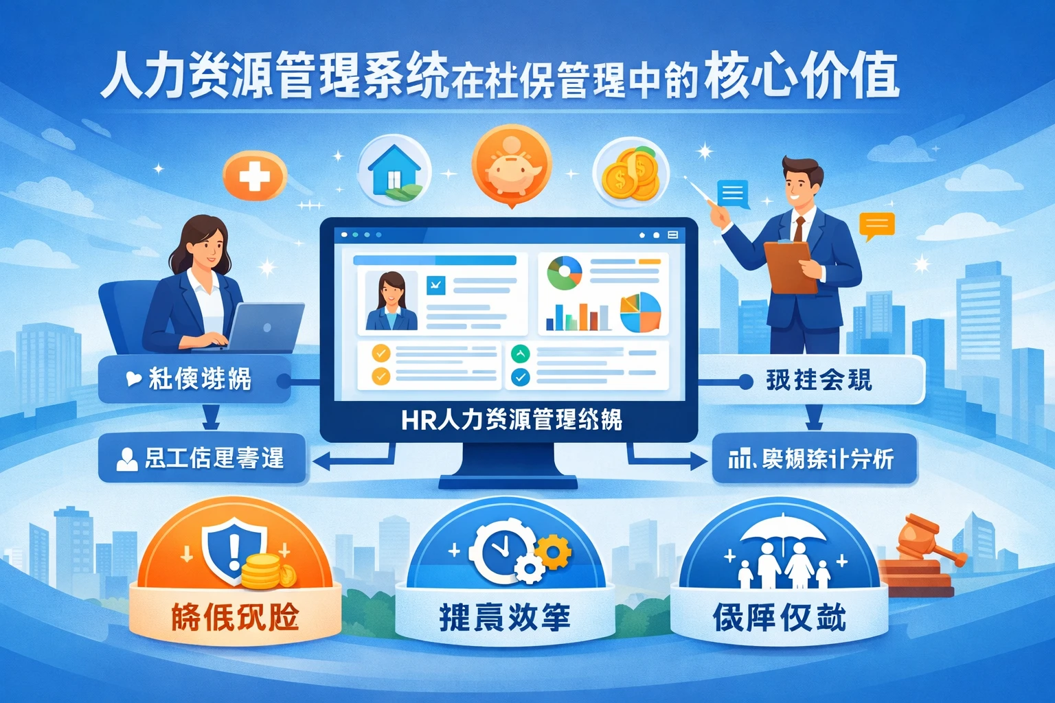 人力资源管理系统在社保管理中的核心价值