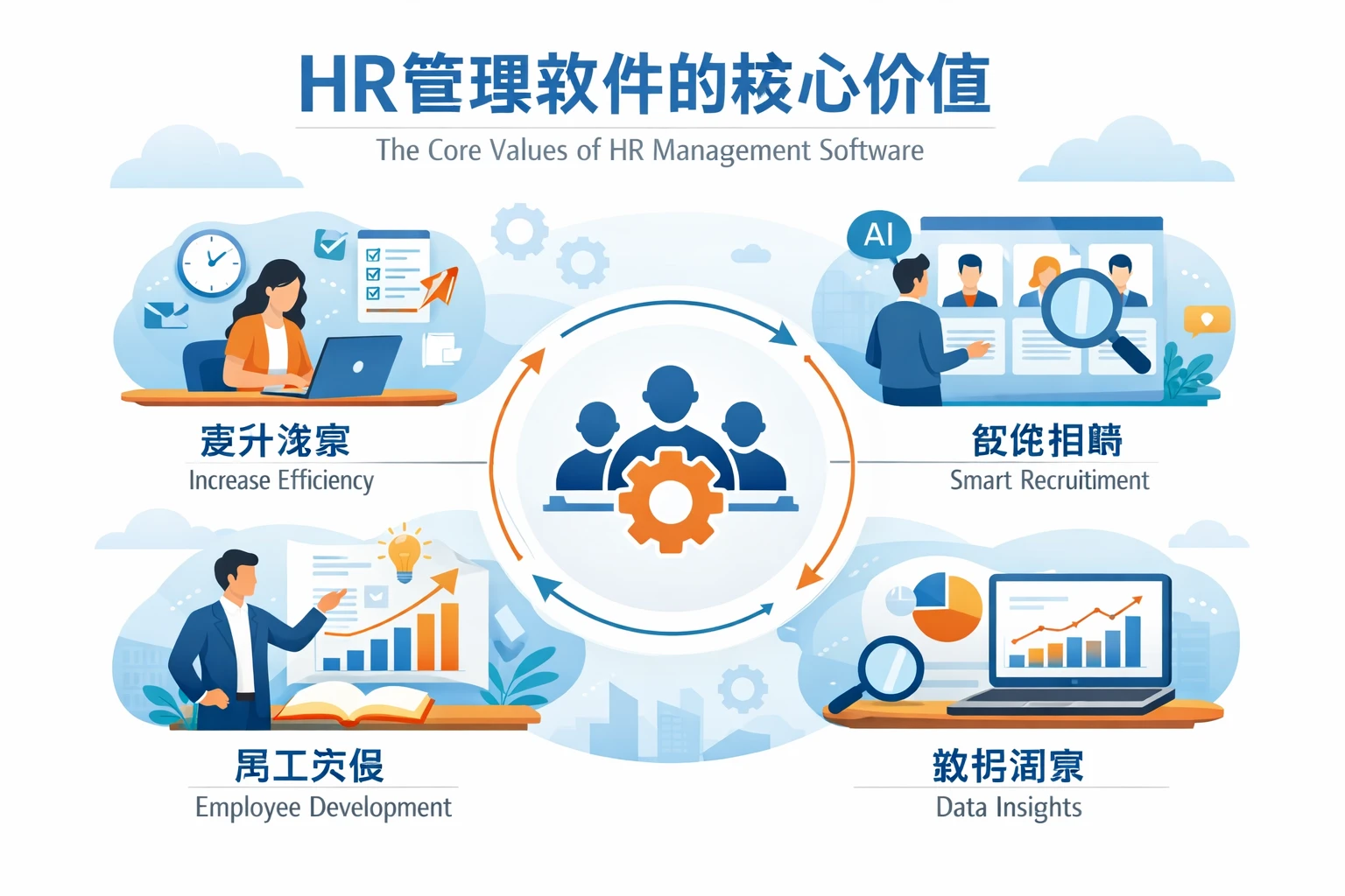 HR管理软件的核心价值