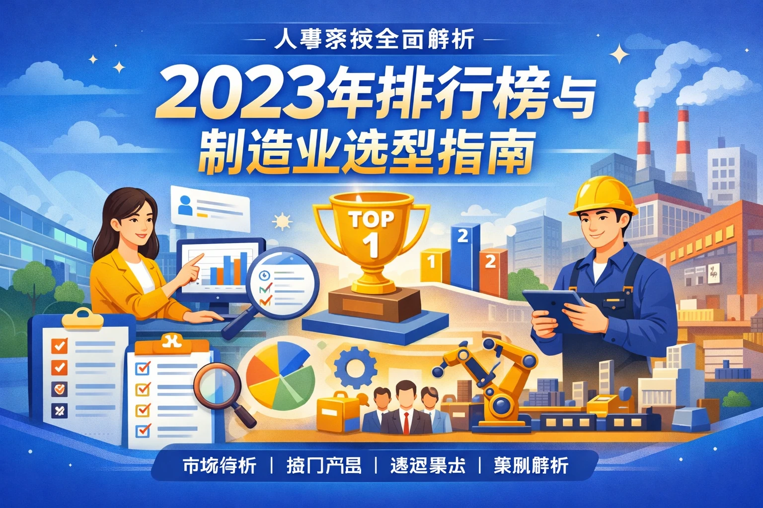 人事系统全面解析：2023年排行榜与制造业选型指南