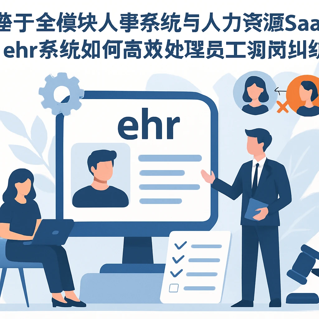 基于全模块人事系统与人力资源SaaS的ehr系统如何高效处理员工调岗纠纷