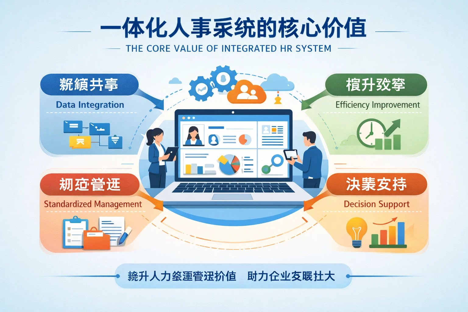 一体化人事系统的核心价值
