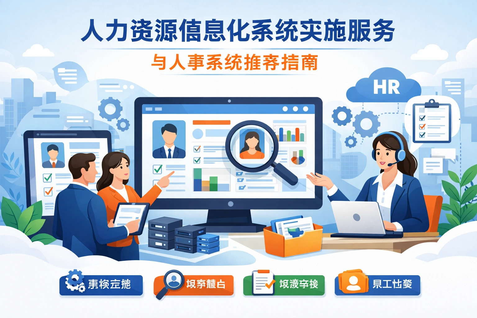 人力资源信息化系统实施服务与人事系统推荐指南