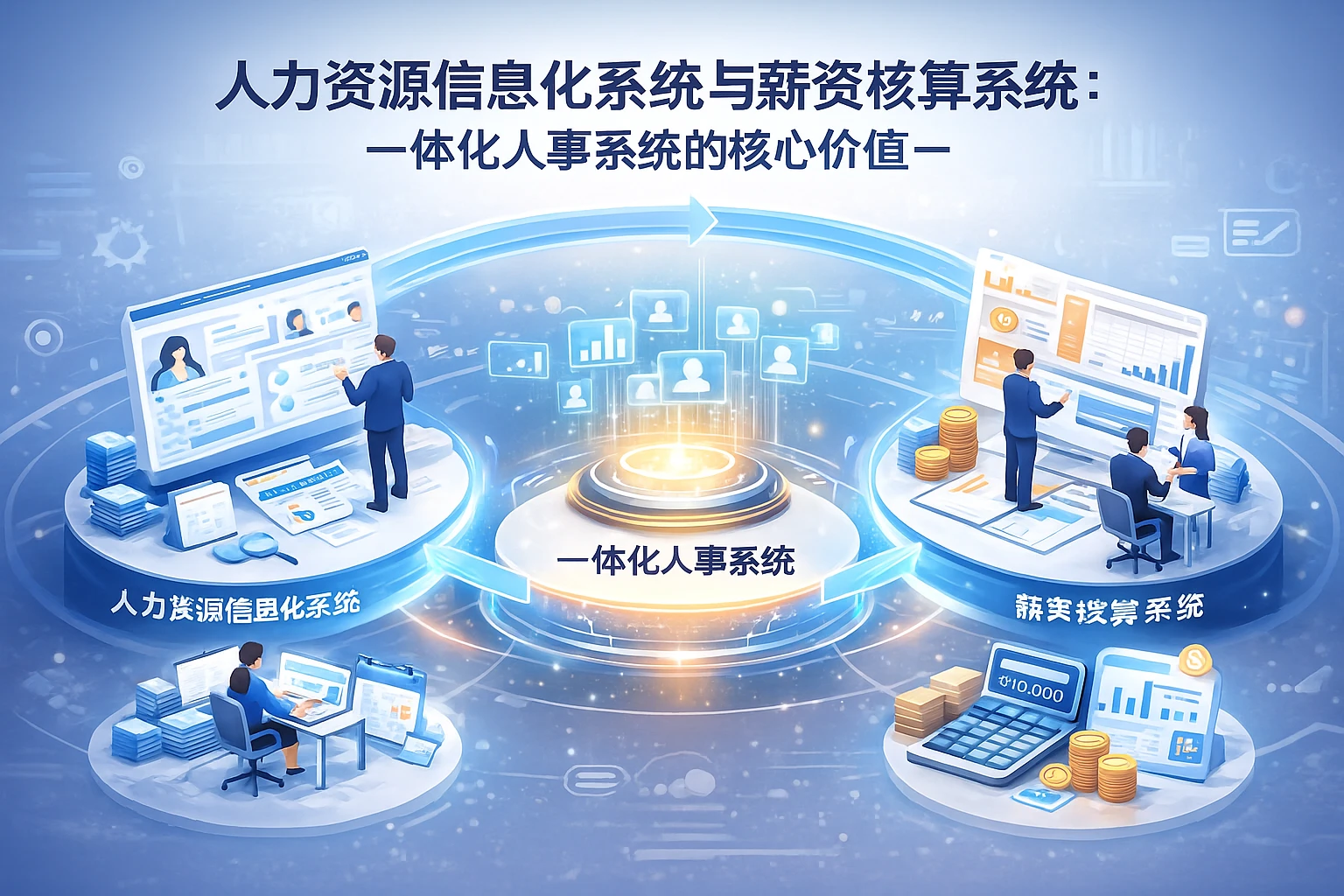 人力资源信息化系统与薪资核算系统：一体化人事系统的核心价值