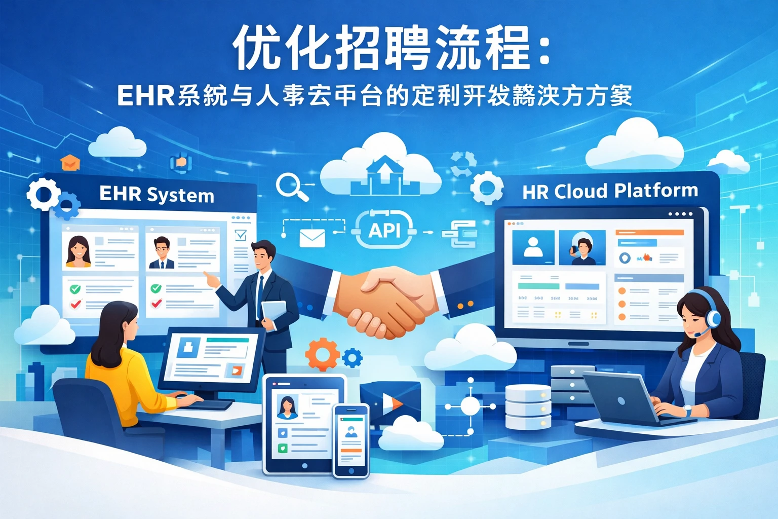 优化招聘流程：EHR系统与人事云平台的定制开发解决方案