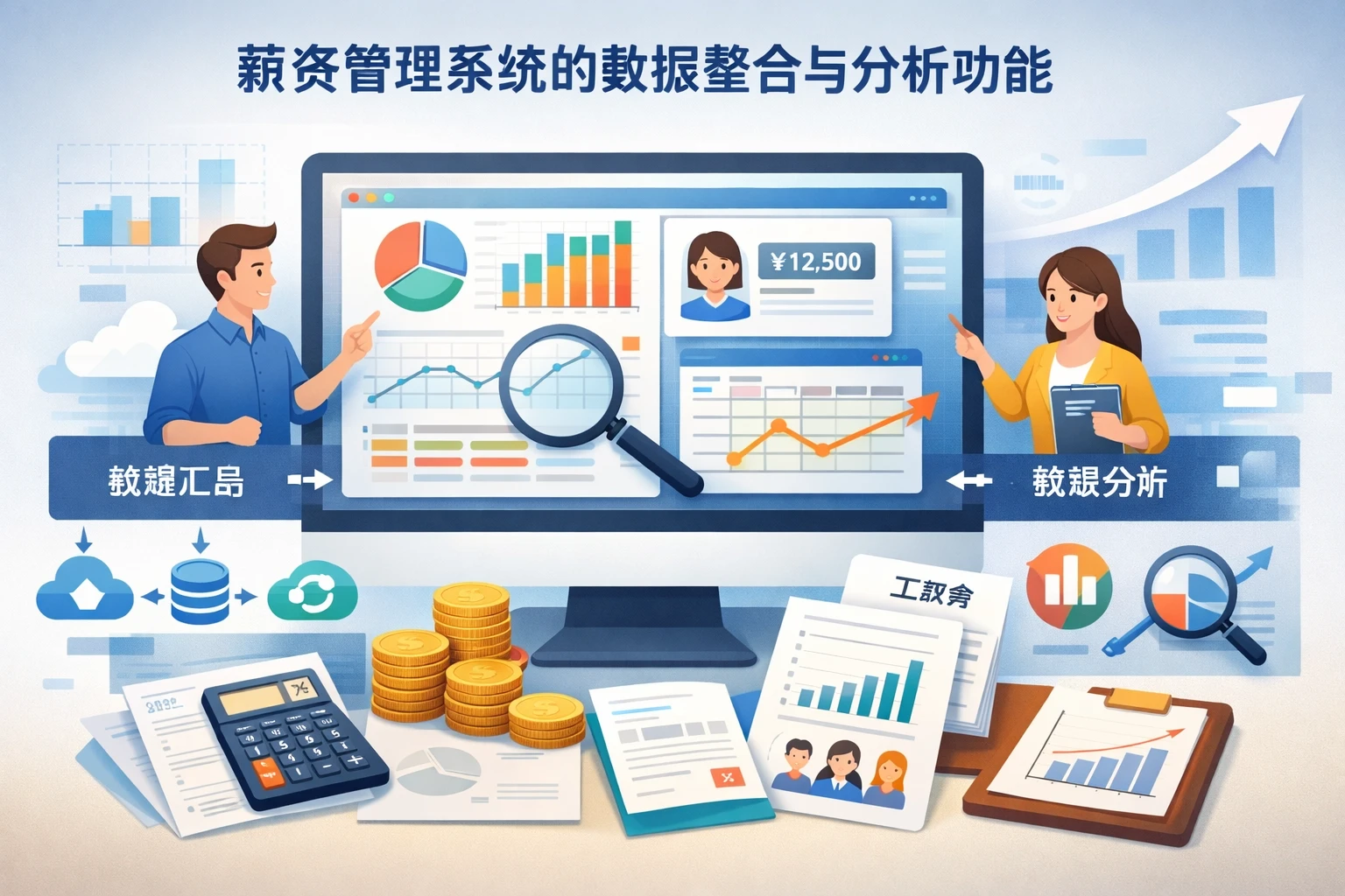 薪资管理系统的数据整合与分析功能