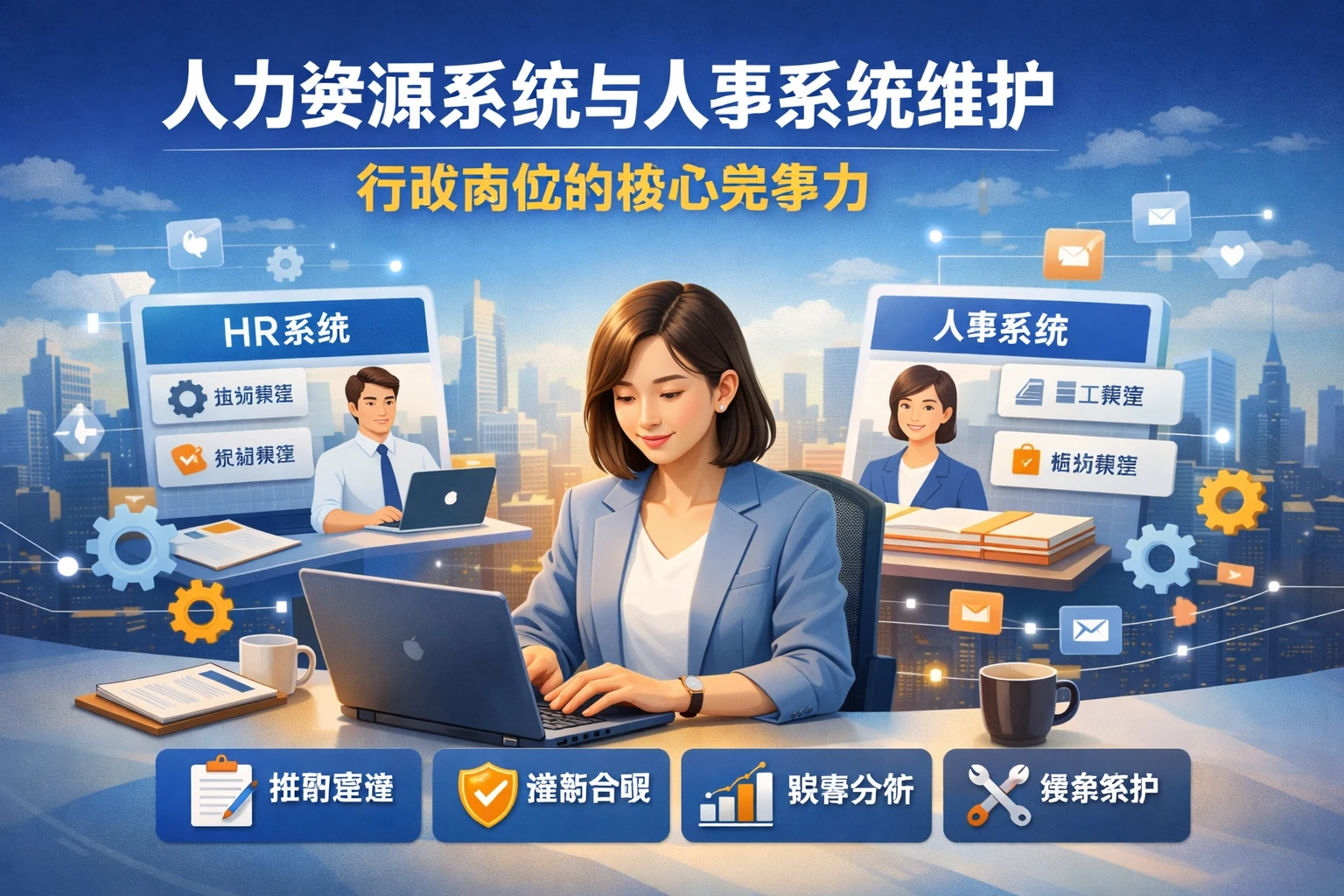 人力资源系统与人事系统维护：行政岗位的核心竞争力