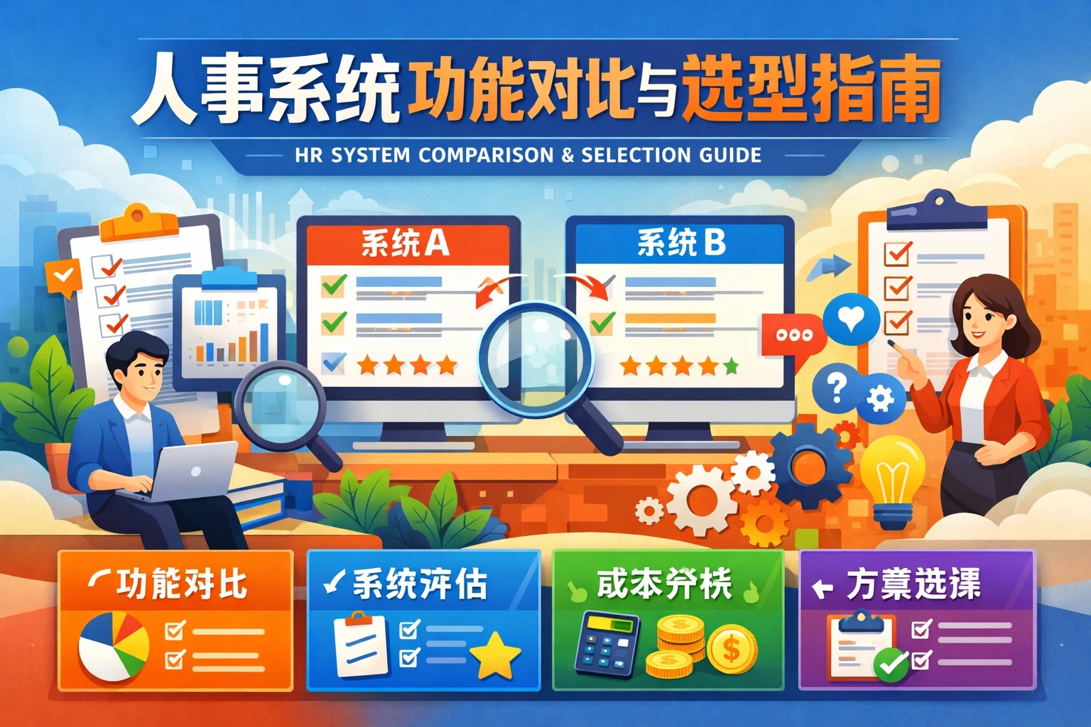 人事系统功能对比与选型指南