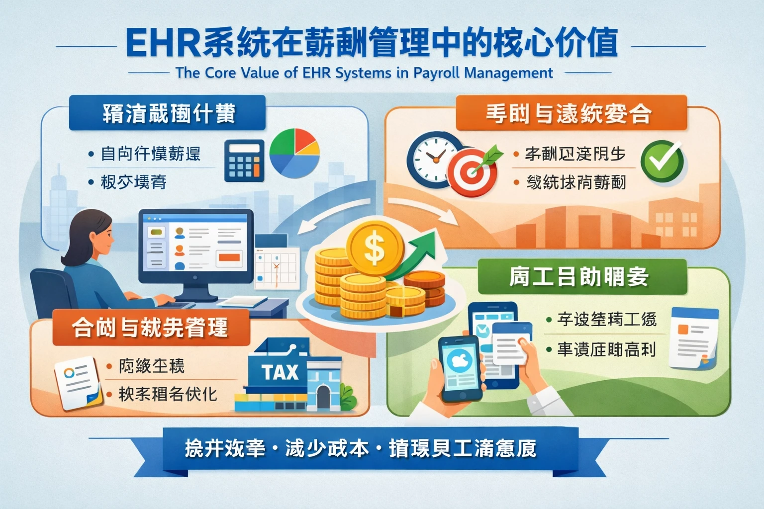 EHR系统在薪酬管理中的核心价值