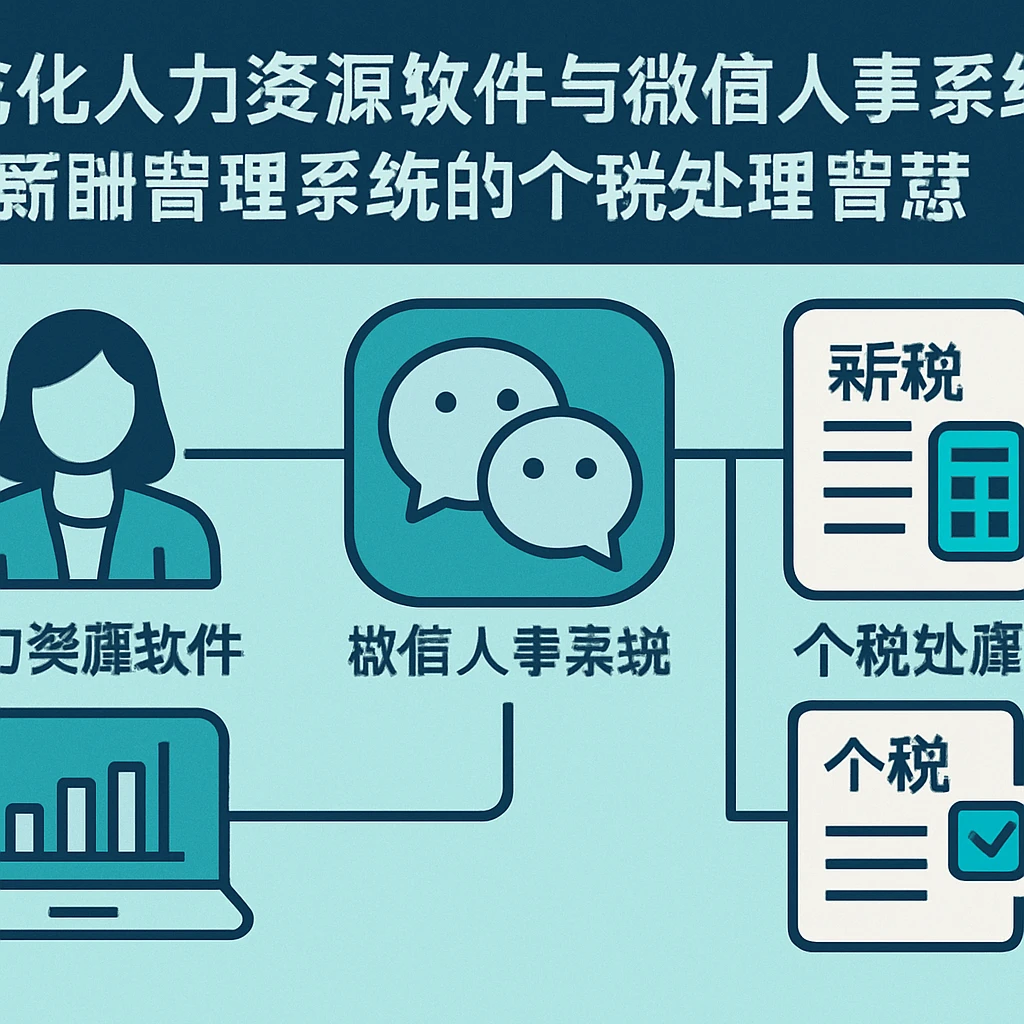 优化人力资源软件与微信人事系统：薪酬管理系统的个税处理智慧