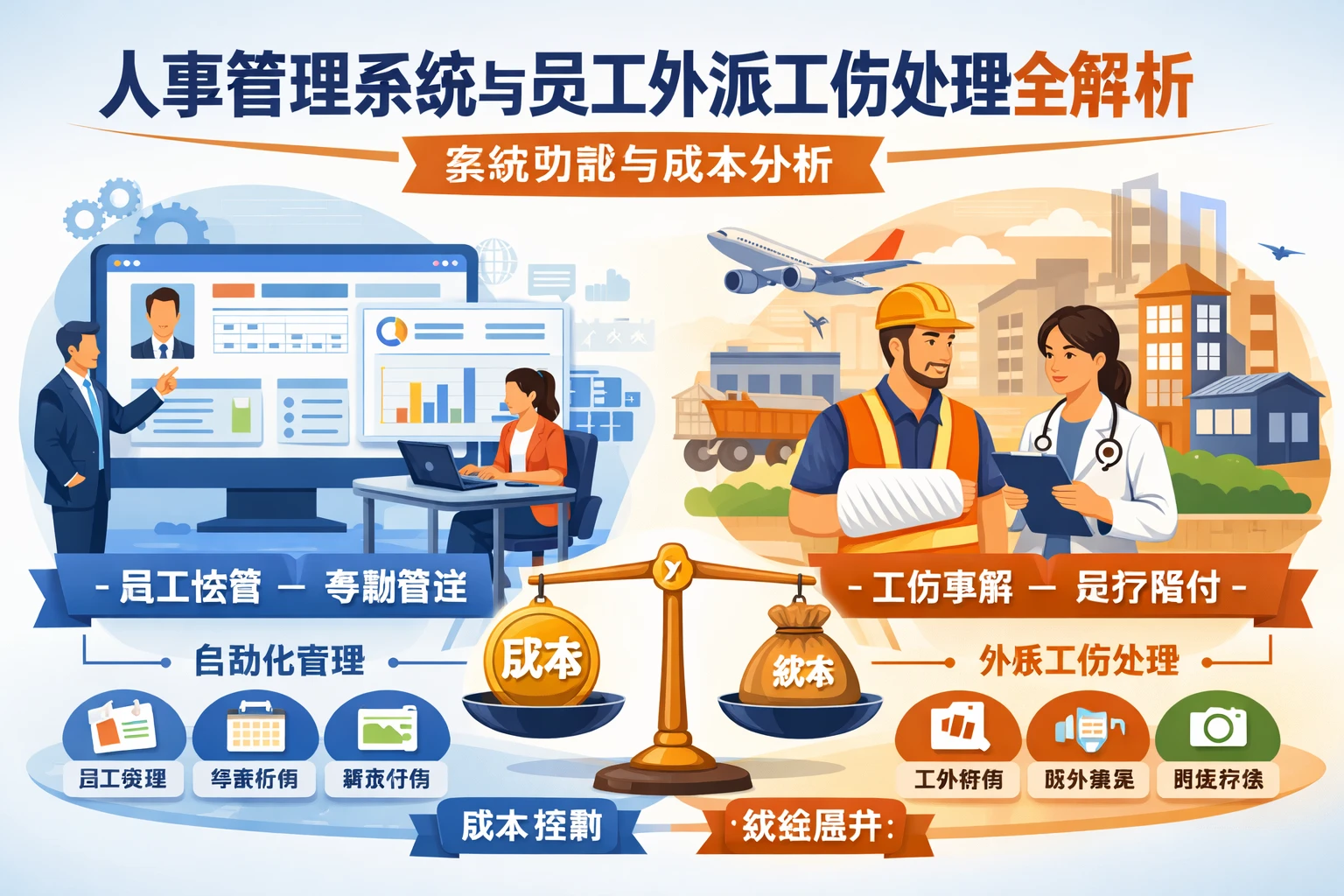 人事管理系统与员工外派工伤处理全解析：系统功能与成本分析