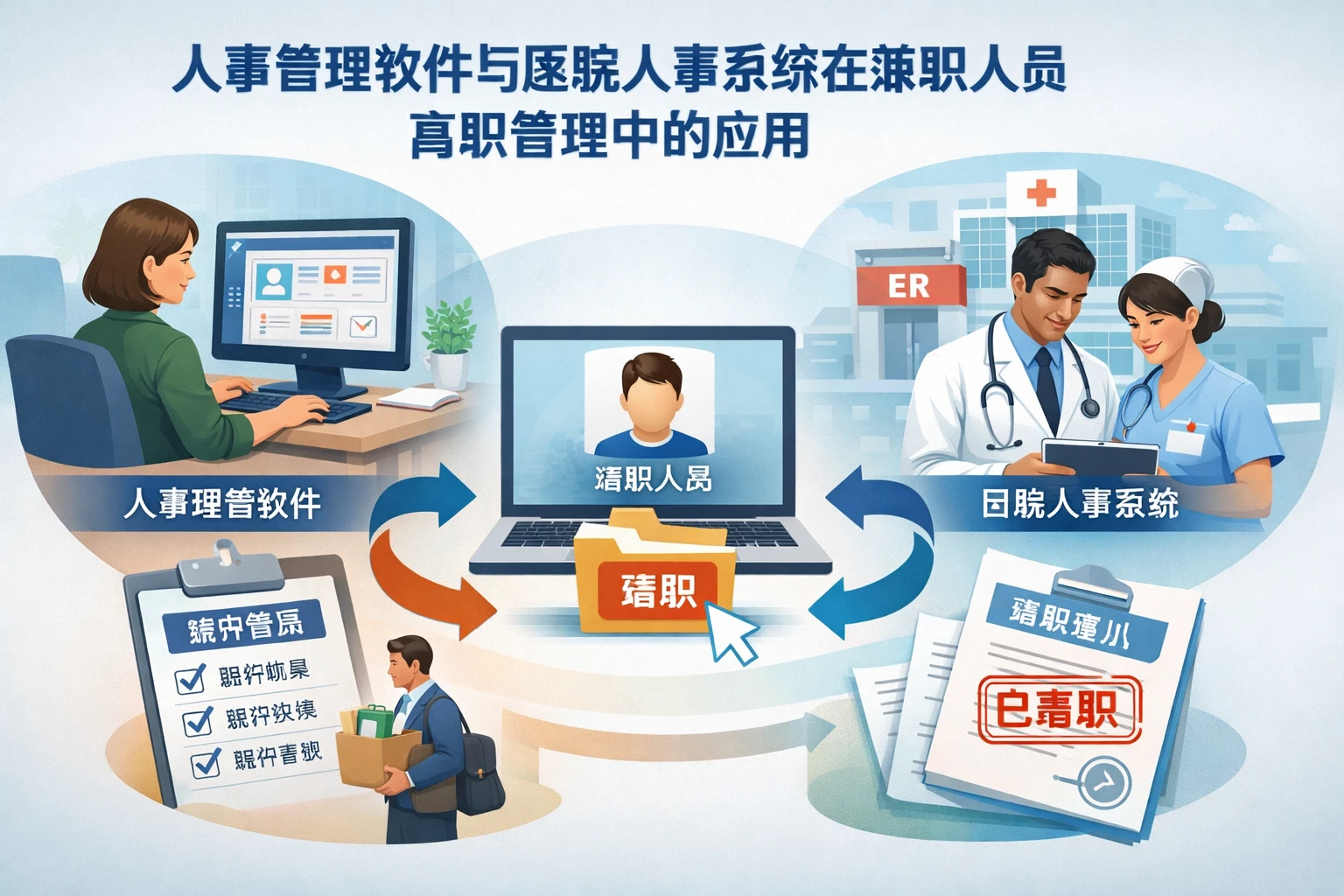 人事管理软件与医院人事系统在兼职人员离职管理中的应用