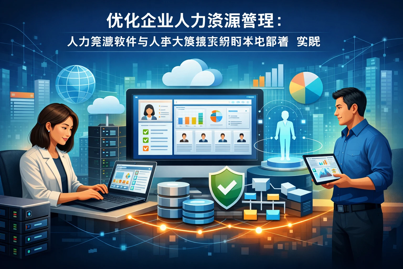 优化企业人力资源管理：人力资源软件与人事大数据系统的本地部署实践