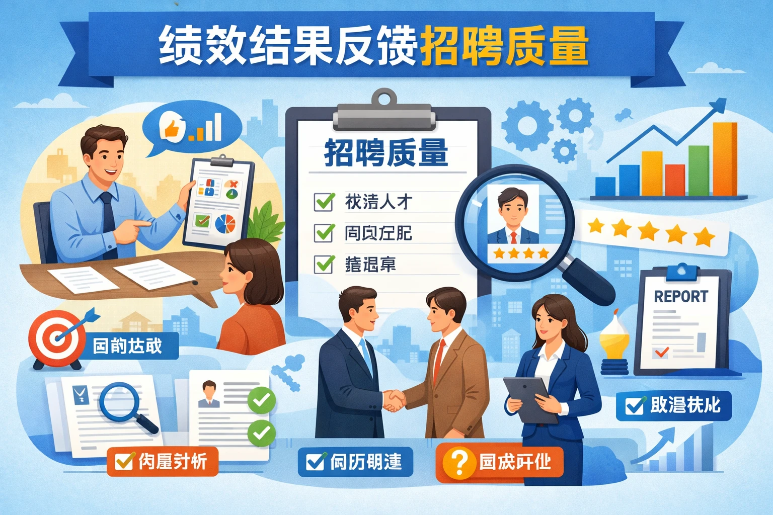 绩效结果反馈招聘质量