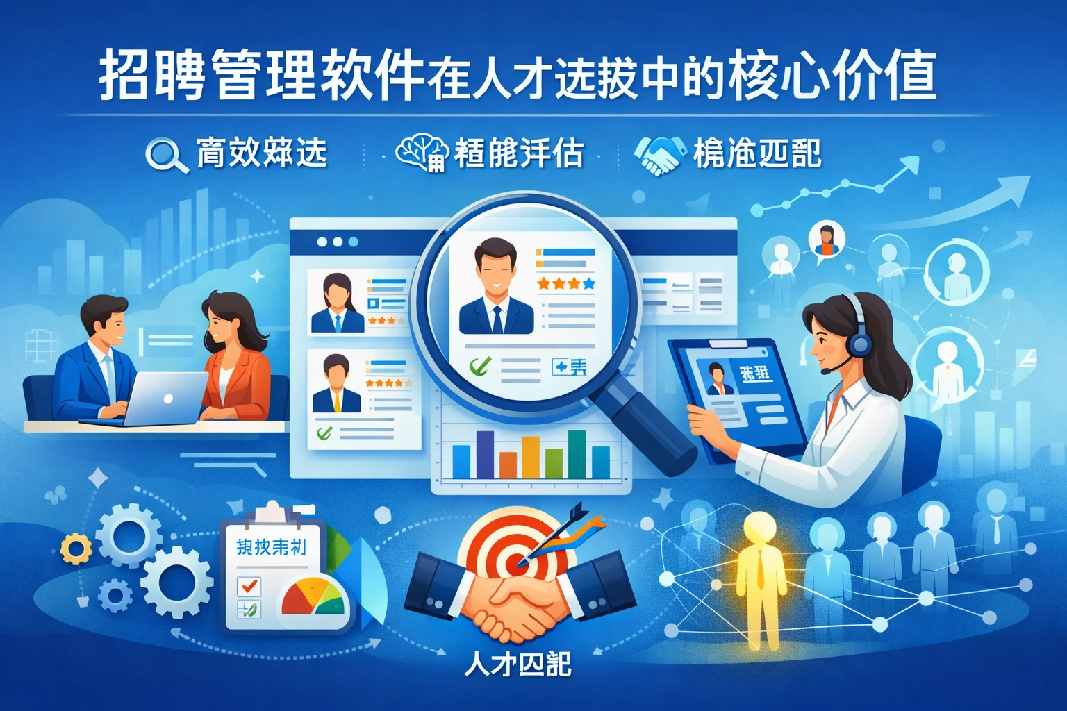 招聘管理软件在人才选拔中的核心价值