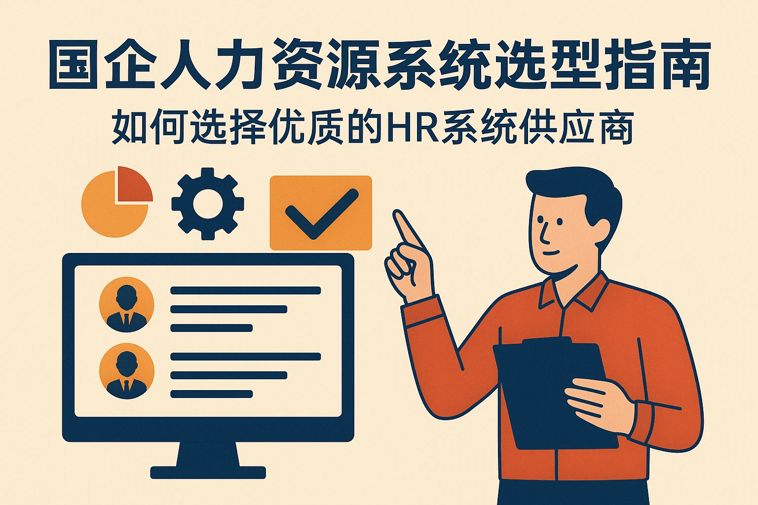国企人力资源系统选型指南：如何选择优质的HR系统供应商
