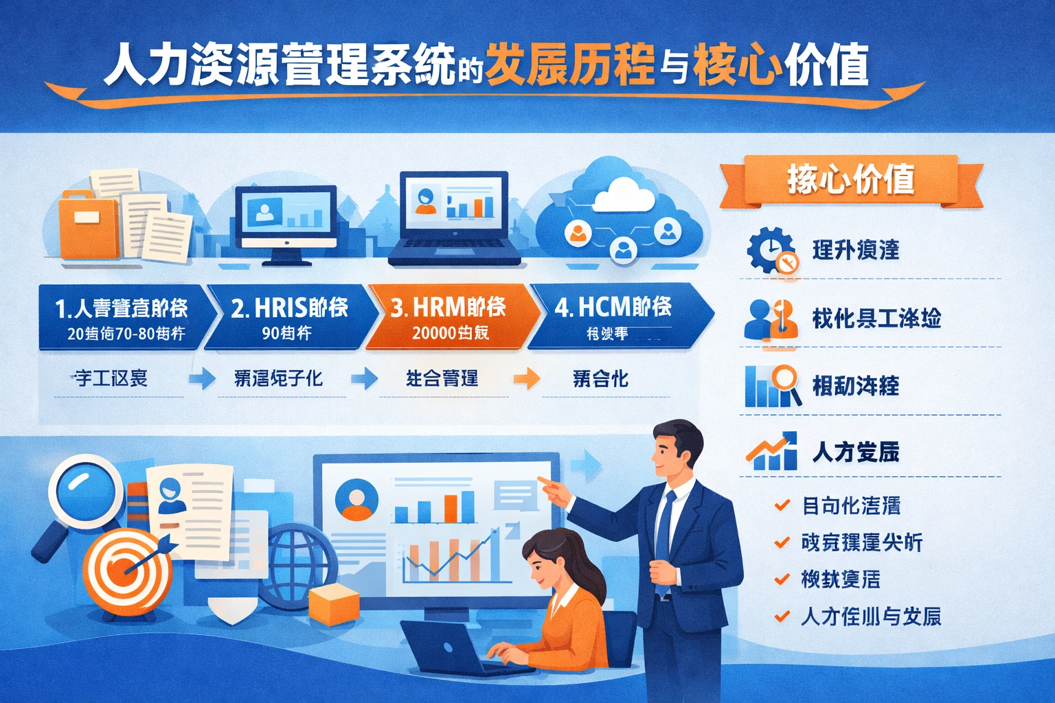 人力资源管理系统的发展历程与核心价值