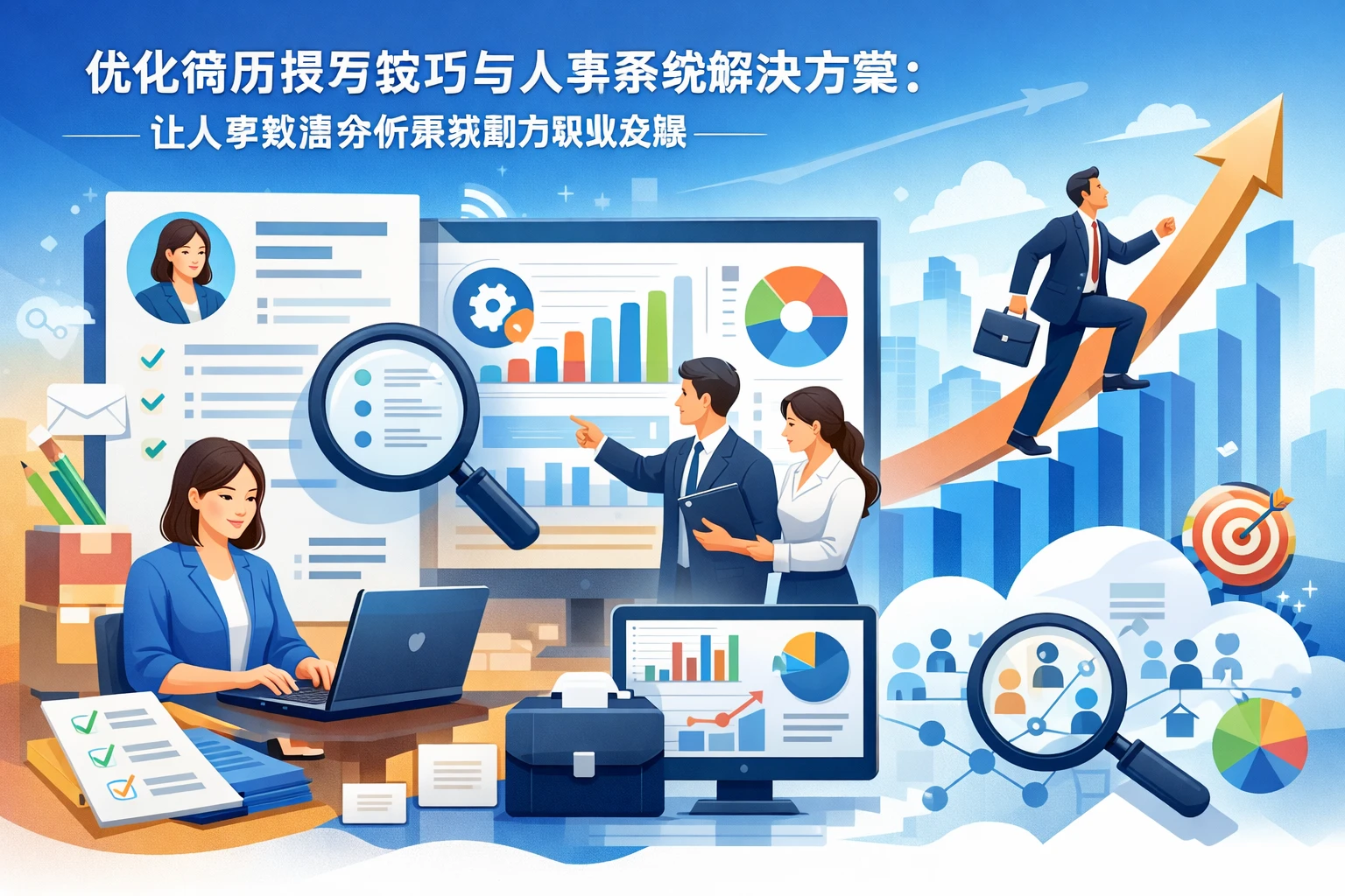 优化简历撰写技巧与人事系统解决方案：让人事数据分析系统助力职业发展