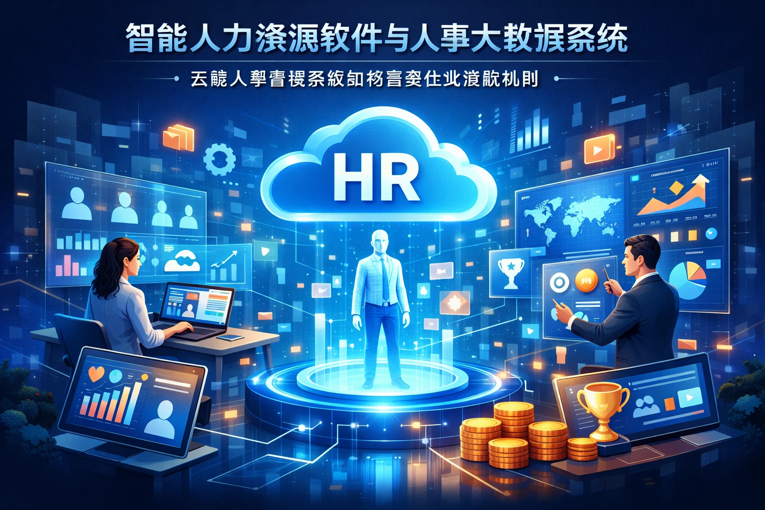 智能人力资源软件与人事大数据系统：云端人事管理系统如何重塑企业激励机制