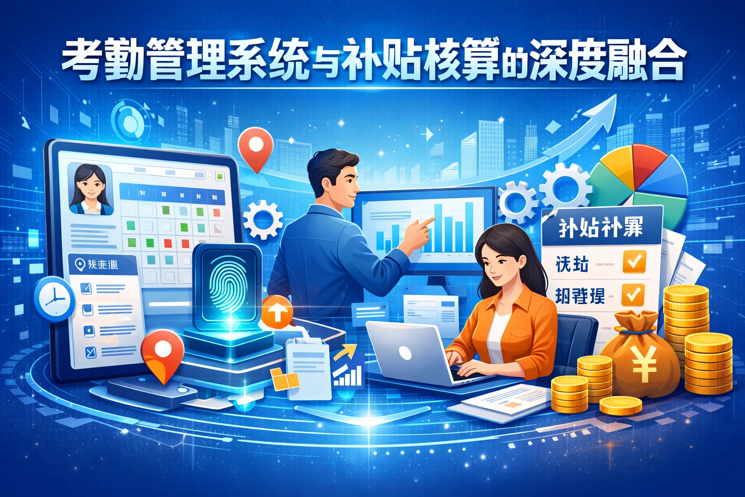 考勤管理系统与补贴核算的深度融合