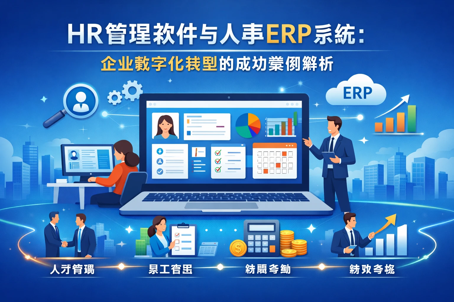 HR管理软件与人事ERP系统：企业数字化转型的成功案例解析
