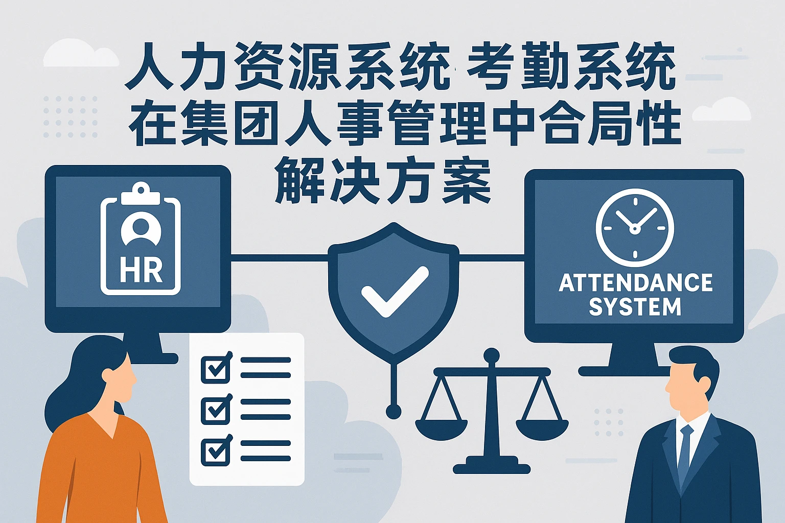 人力资源系统与考勤系统在集团人事管理中的合规性解决方案