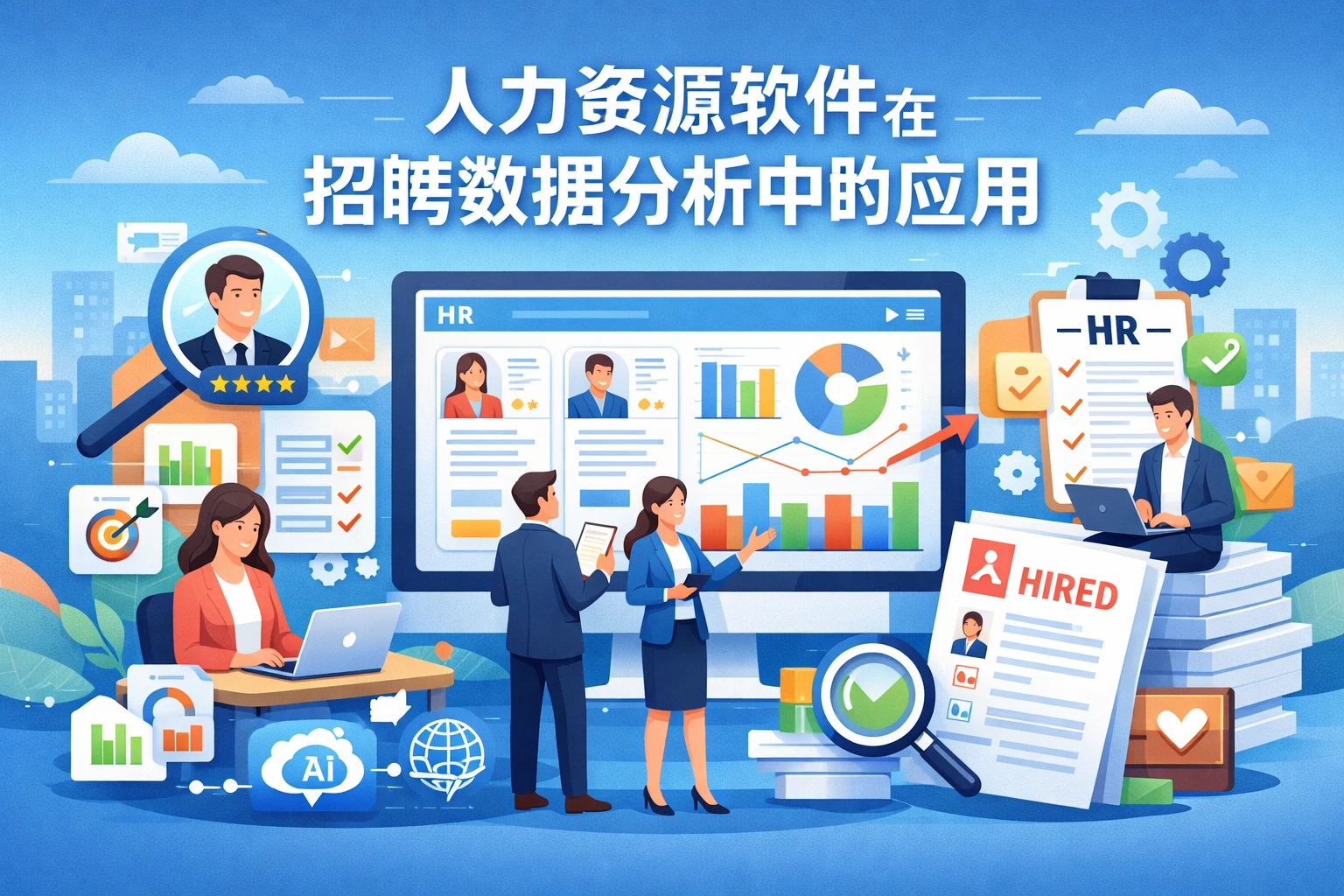 人力资源软件在招聘数据分析中的应用
