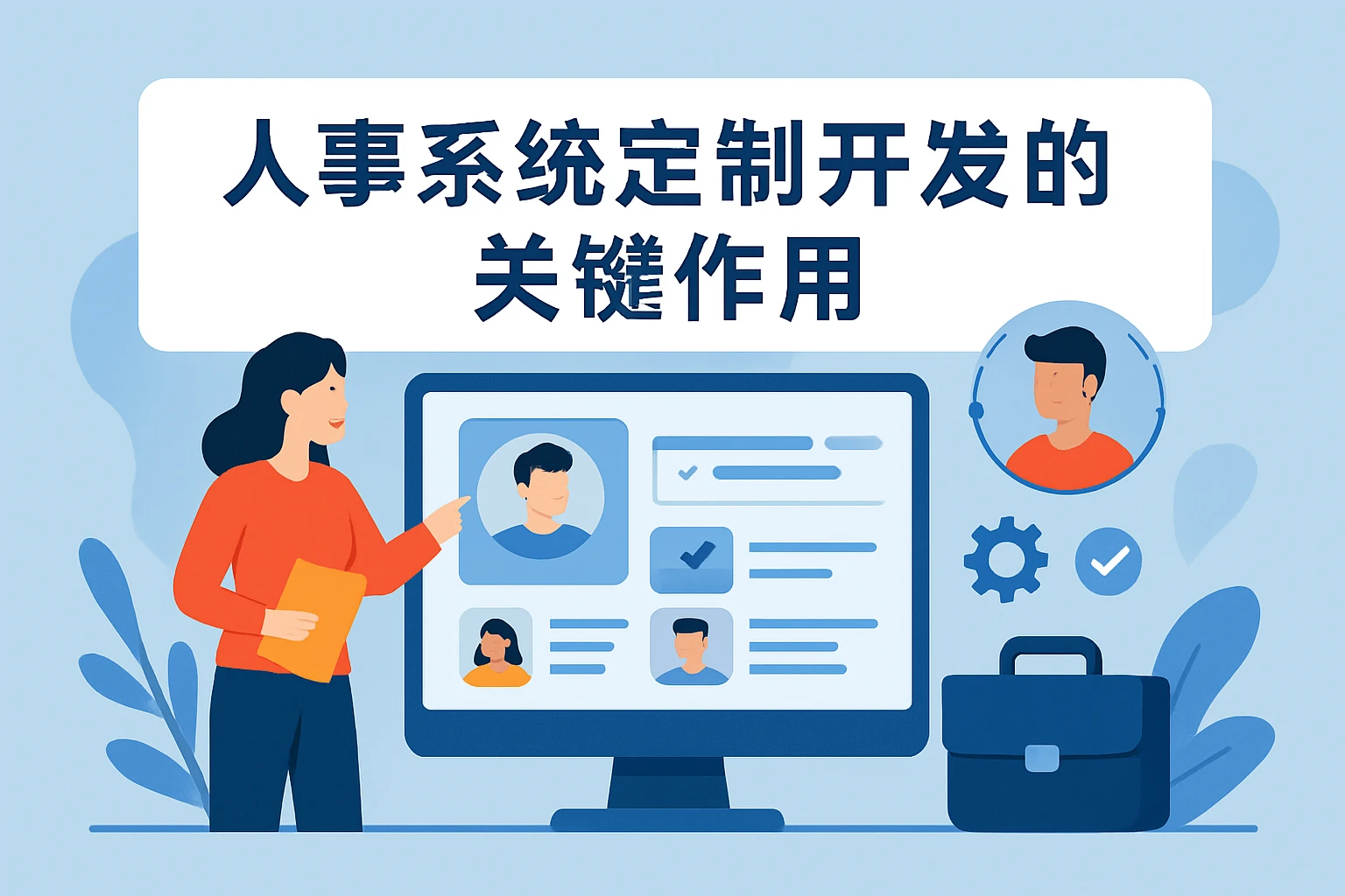 人事系统定制开发的关键作用