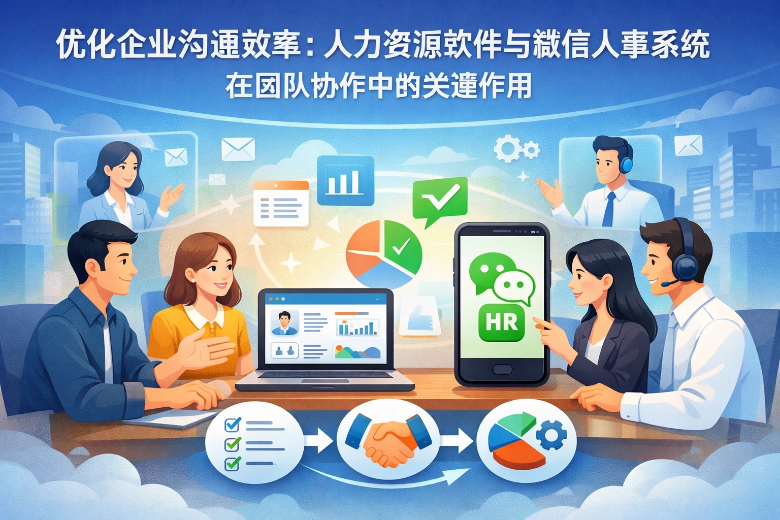优化企业沟通效率:人力资源软件与微信人事系统在团队协作中的关键作用