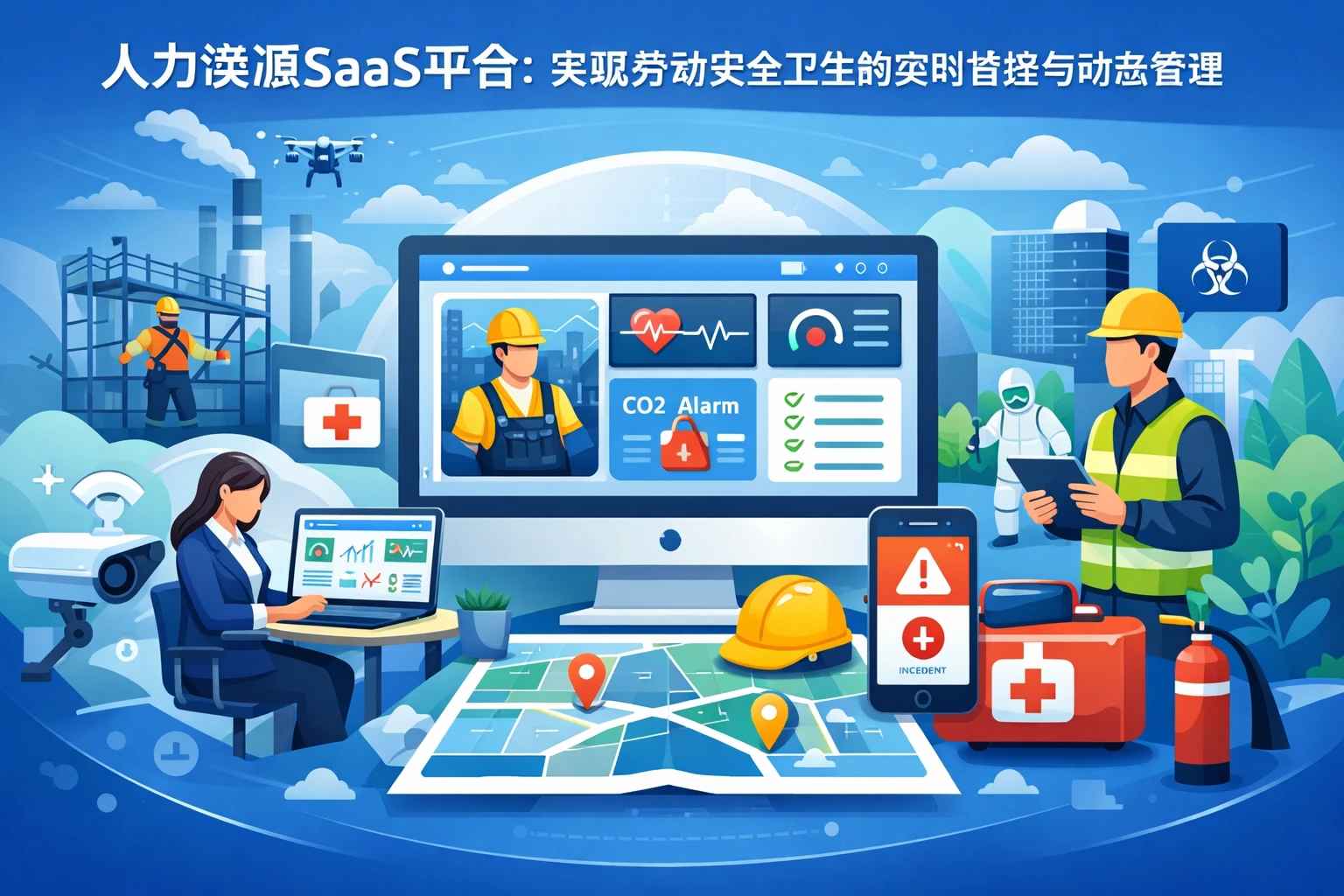 人力资源SaaS平台：实现劳动安全卫生的实时监控与动态管理