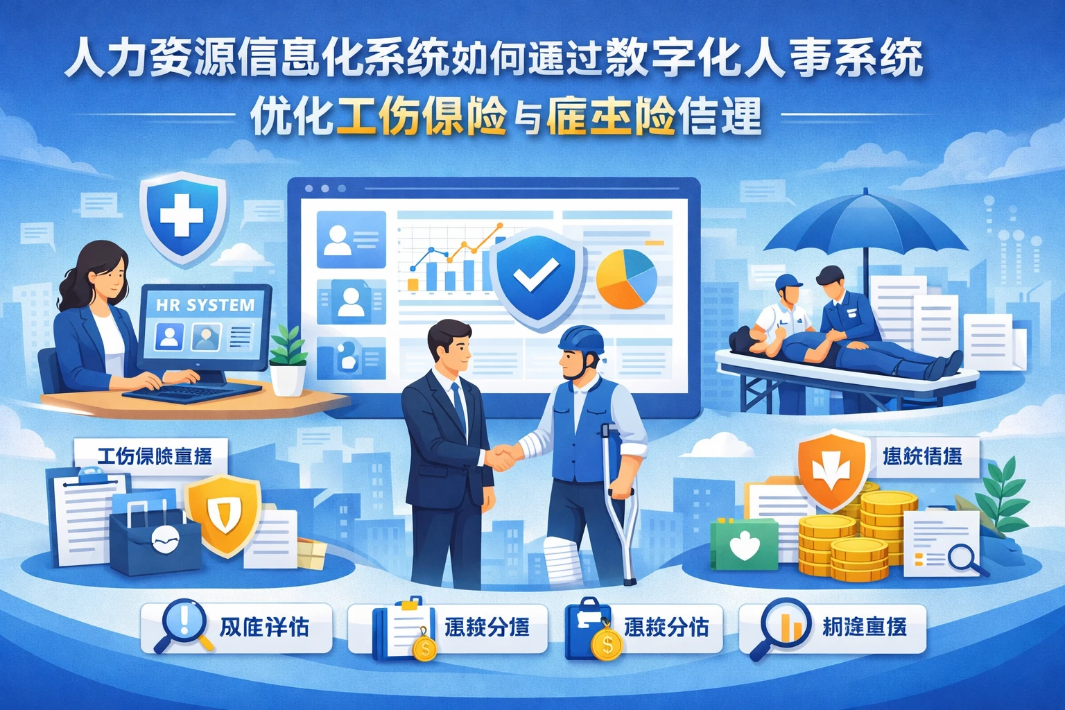 人力资源信息化系统如何通过数字化人事系统优化工伤保险与雇主险管理