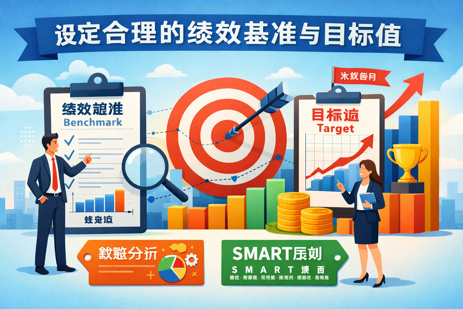 设定合理的绩效基准与目标值