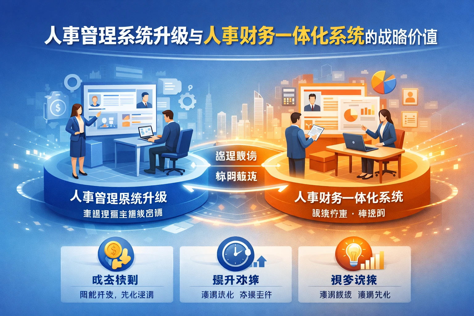 人事管理系统升级与人事财务一体化系统的战略价值