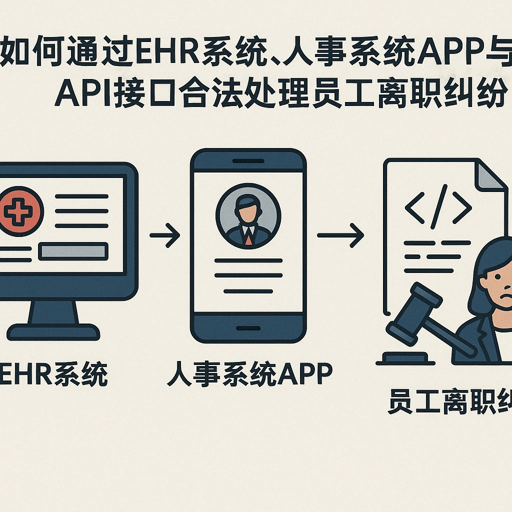 如何通过EHR系统、人事系统APP与API接口合法处理员工离职纠纷