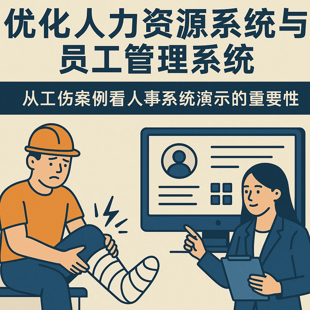 优化人力资源系统与员工管理系统:从工伤案例看人事系统演示的重要性